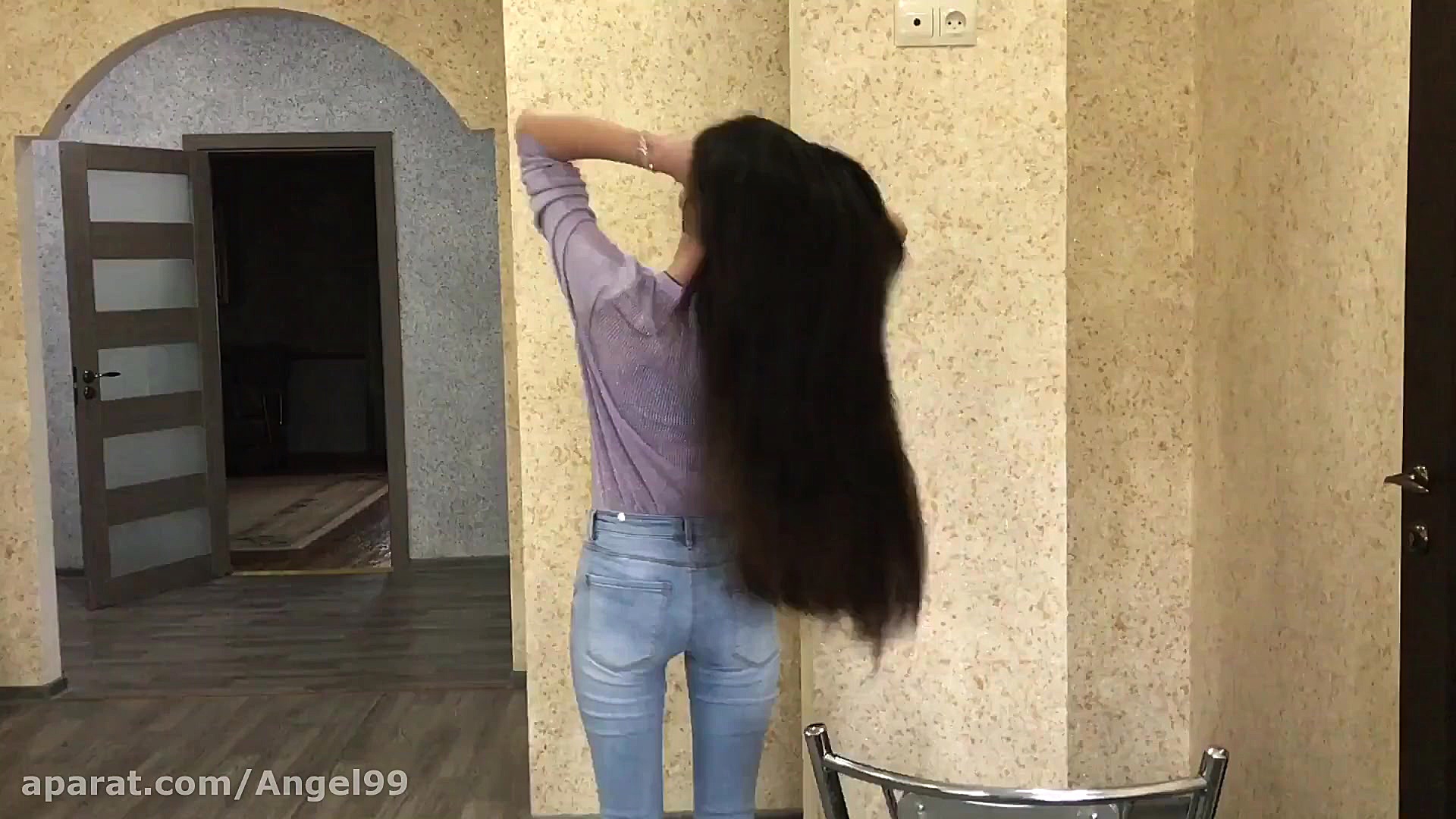 چالش موی بلند قسمت 321  موهای...