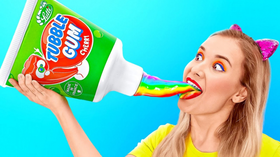 خوراکیهای یواشکی در لوازم آرای...