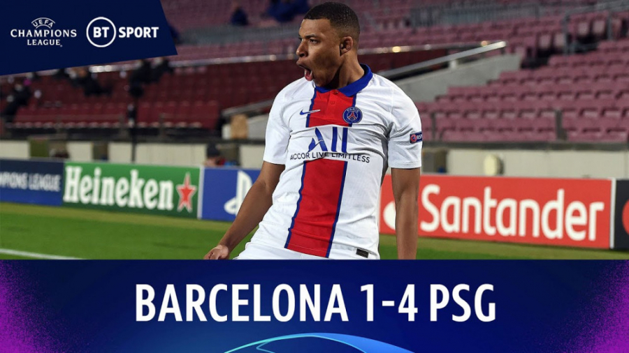 بارسلونا 1 4 پاری سن ژرمن | خل...