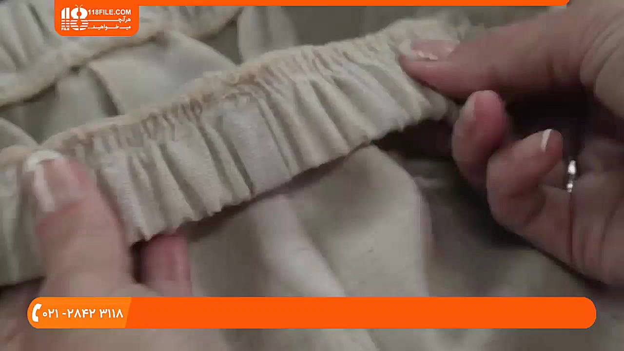 آموزش خیاطی  آموزش دوخت کش کمر...