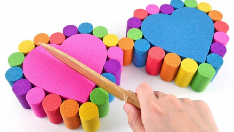 ساخت قلب های رنگی فانتزی با ما...