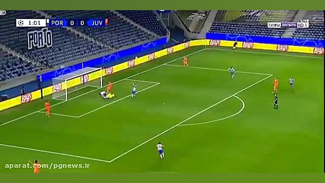 گلزنی مهدی طارمی به یونتوس