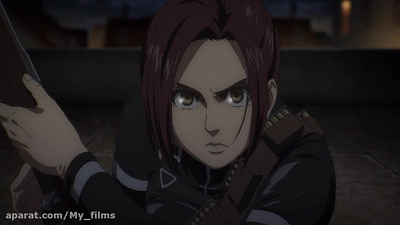 انیمه سریالی نبرد با تایتان ها...