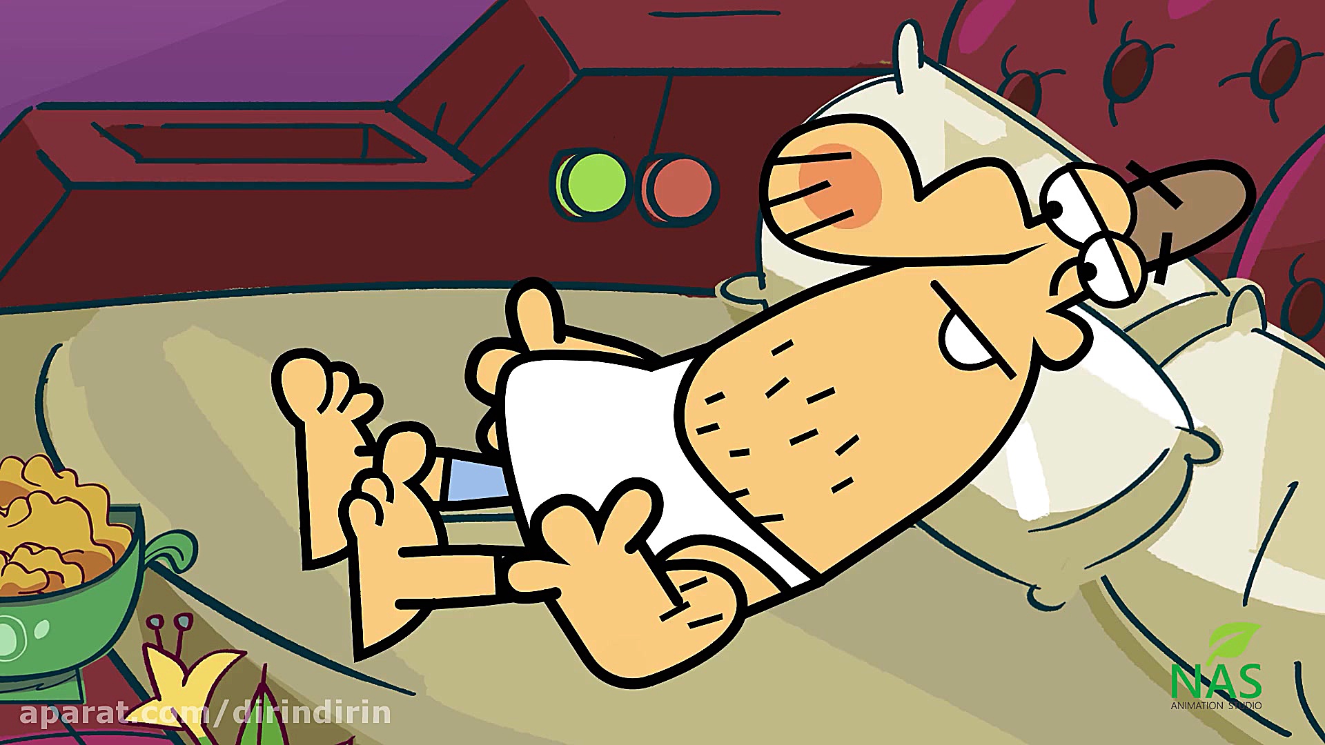 دیرین دیرین  چیپس و ماست دست س...