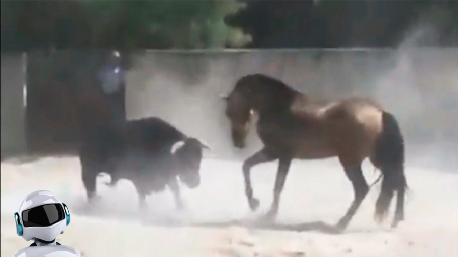 اسب در مقابل سگ ، تمساح ، شتر...