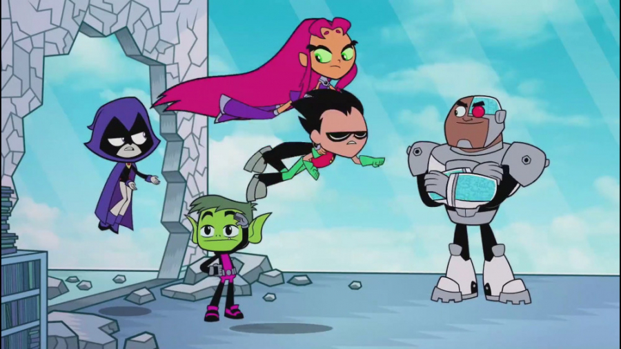 تایتان های جوان به پیش دوبله ف...