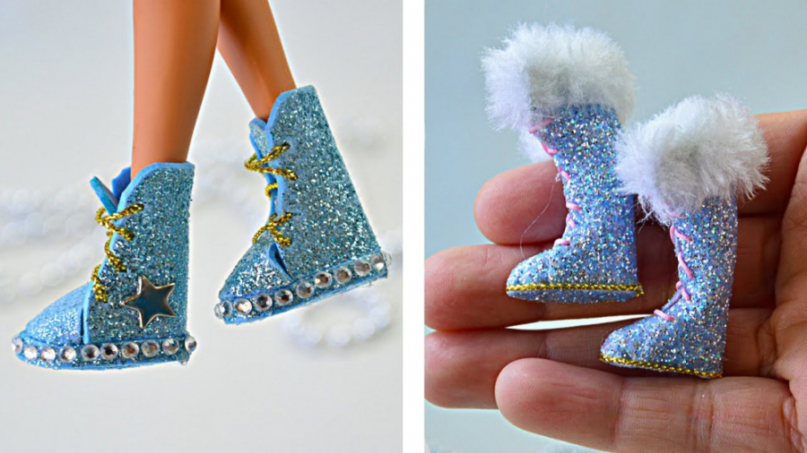 آموزش 6 کفش برای باربی