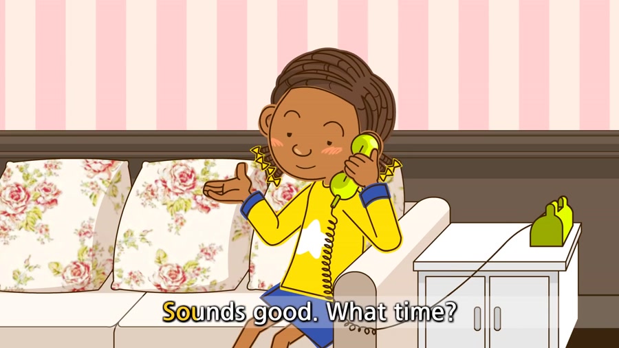[Telephone Conversations] May I speak to Kate I'll call back later.