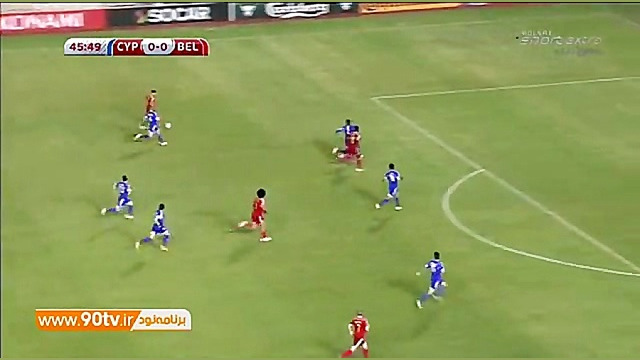 خلاصه بازی: قبرس ۰ ۱ بلژیک