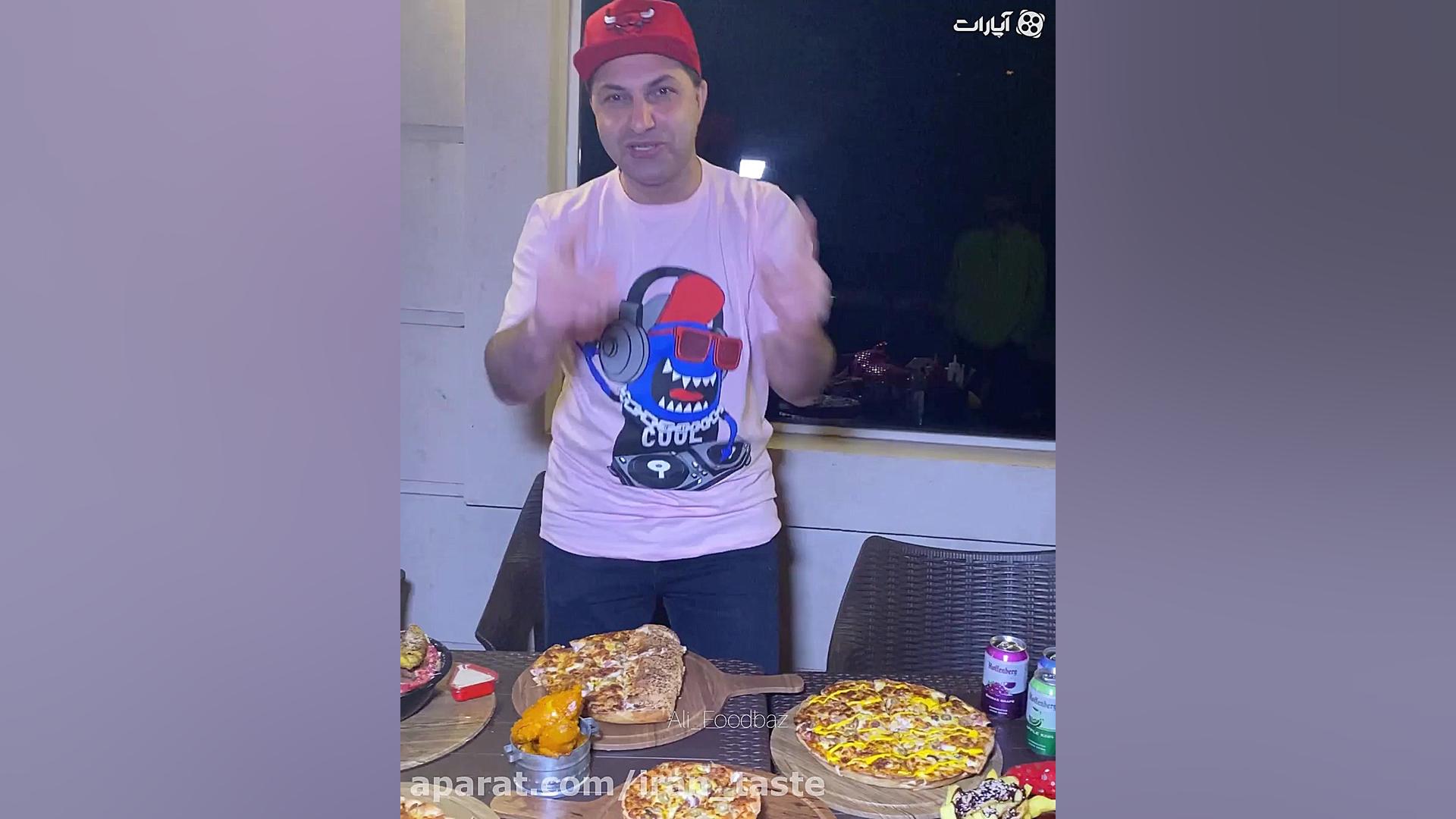 پیتزا مخصوص الیگیتور