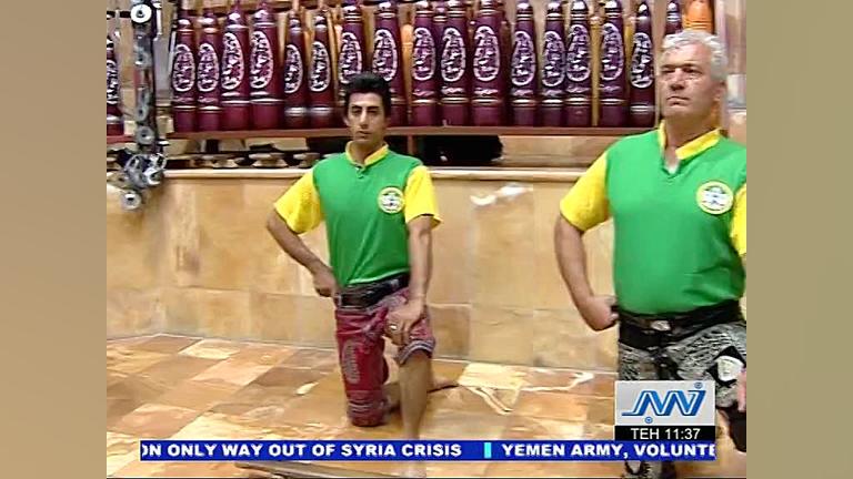 رییس فدراسیون در گود زورخانه