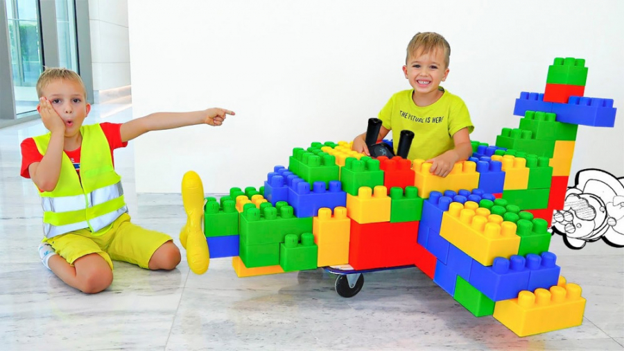 بازی با هواپیمای اسباب بازی |...