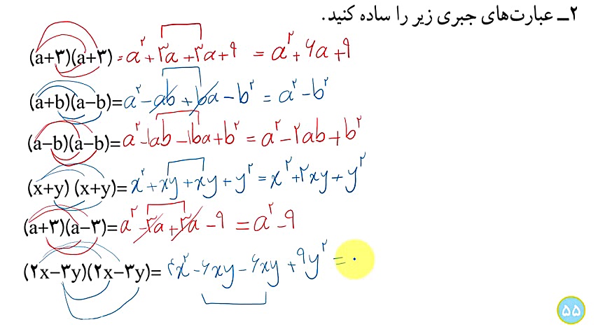 ریاضی هشتم  فصل 4  حل تمرین صف...