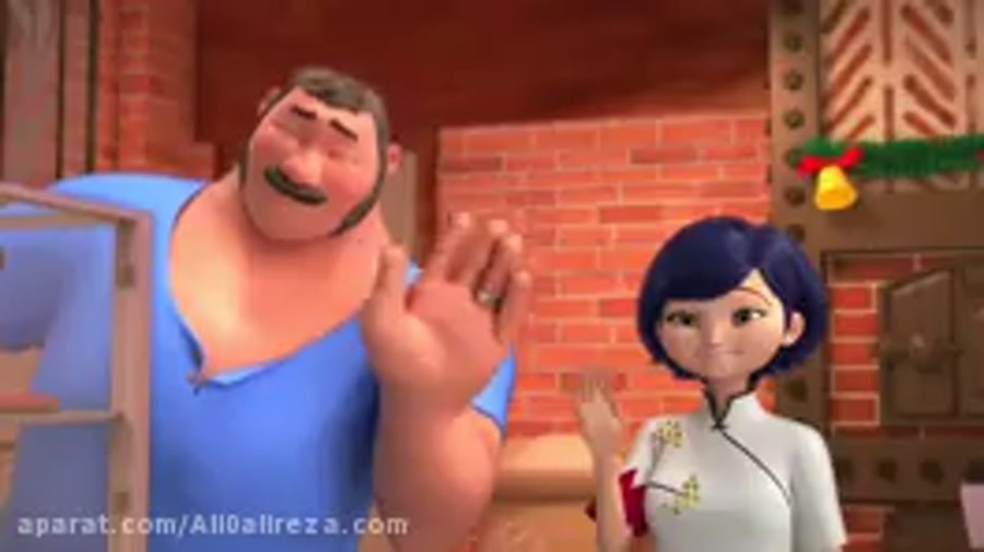 کارتون دخترکفشدوزکی وگربه سیاه...