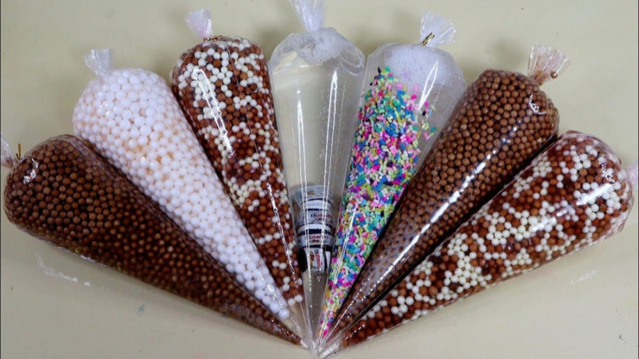 ساخت اسلایم کرانچی شکلاتی