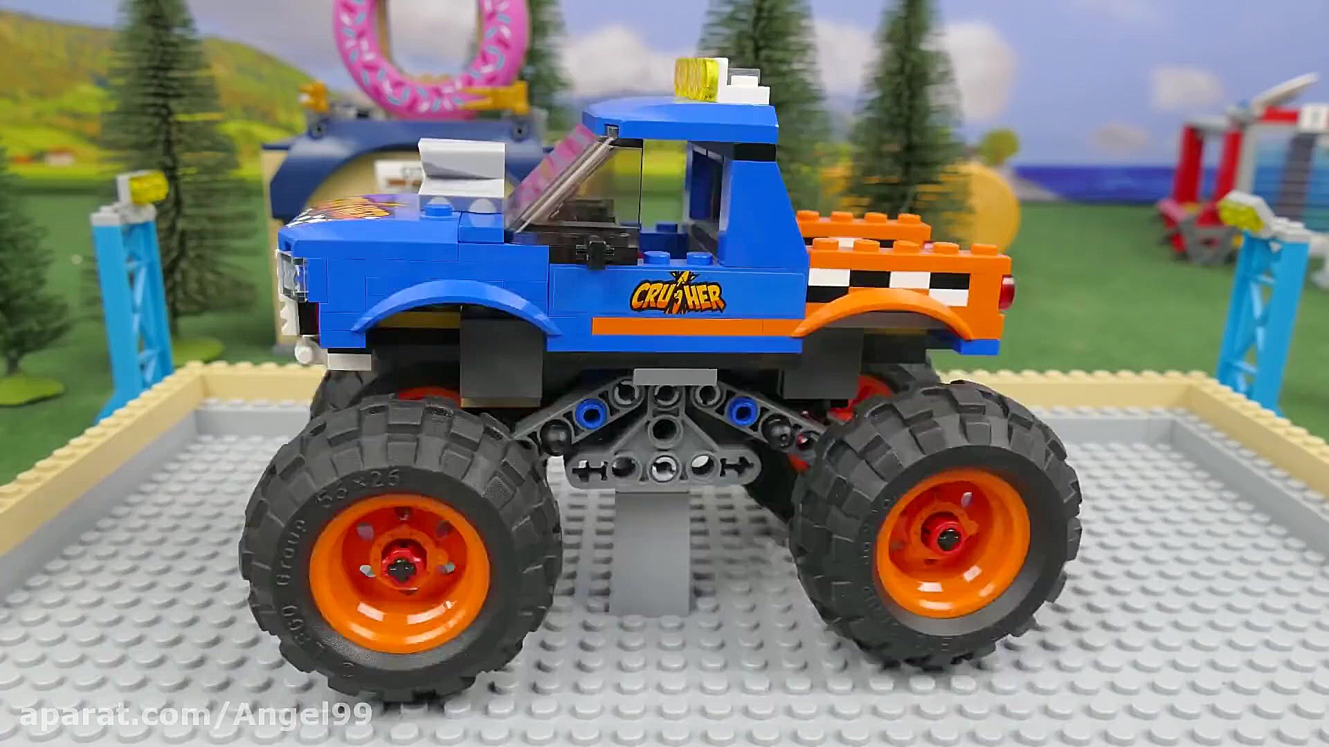 ماشین بازی قسمت 68  لگو ماشین...