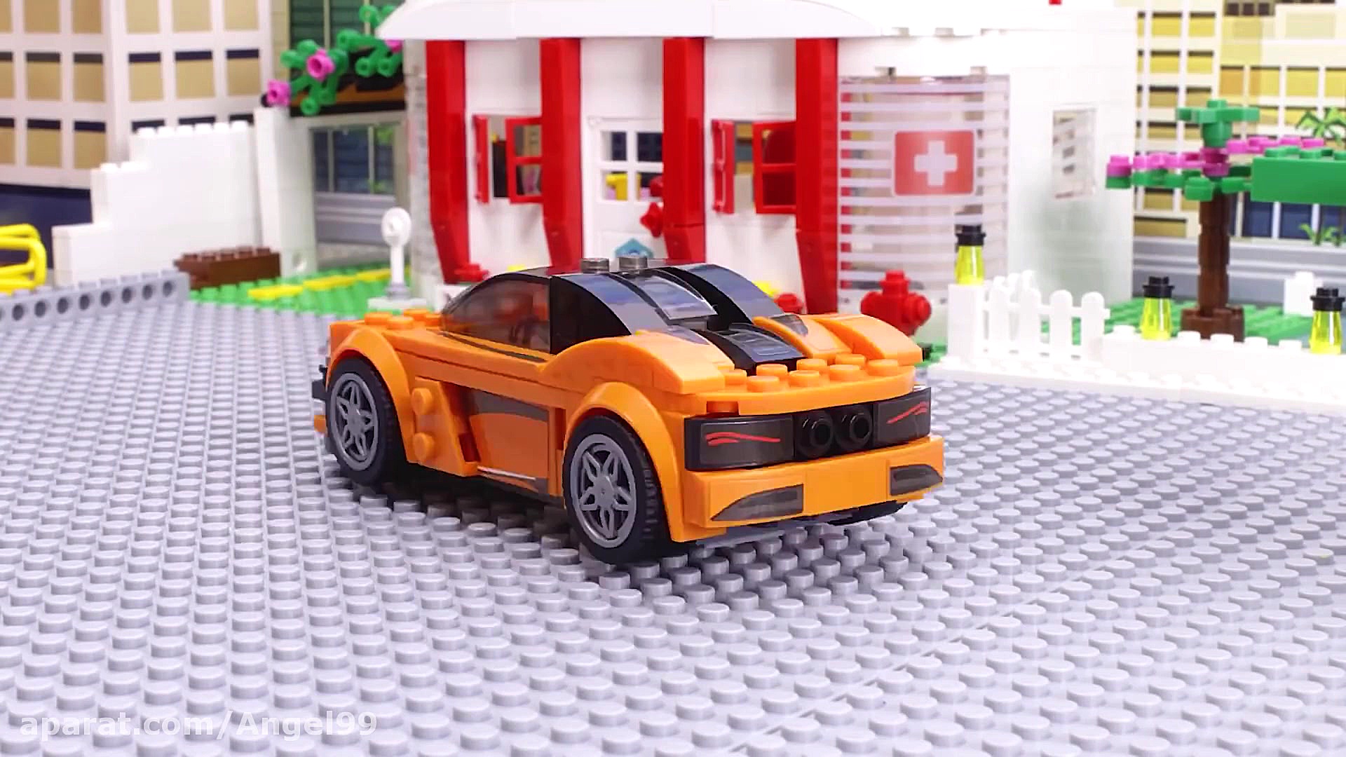 ماشین بازی قسمت 70  لگو ماشین...