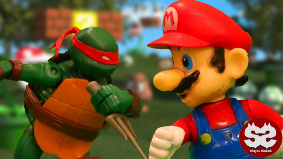 استاپ موشن لاکپشت های نینجا را...