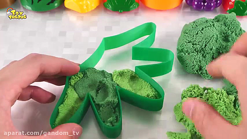 ساخت آناناس کیوت و رنگی با ماس...