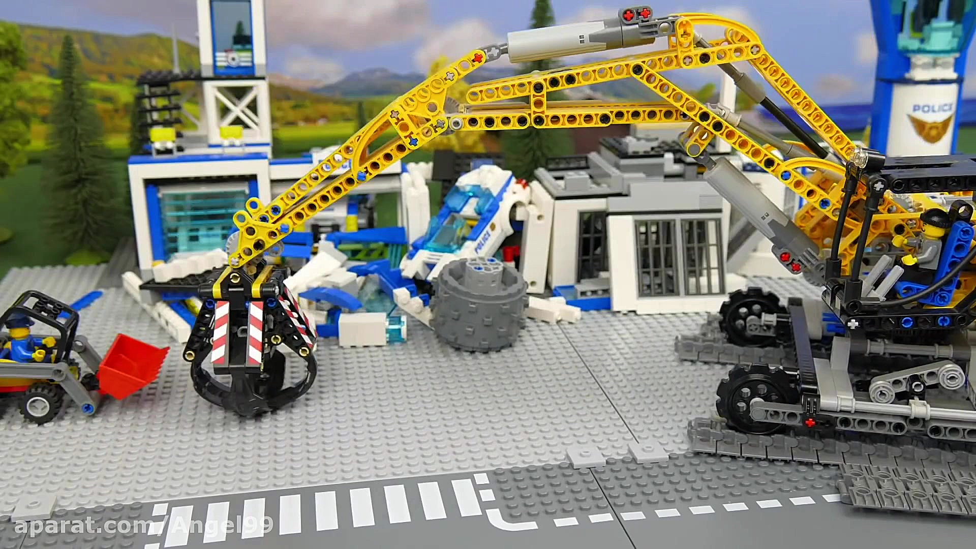 ماشین بازی ق 74  لگو ماشین پلی...