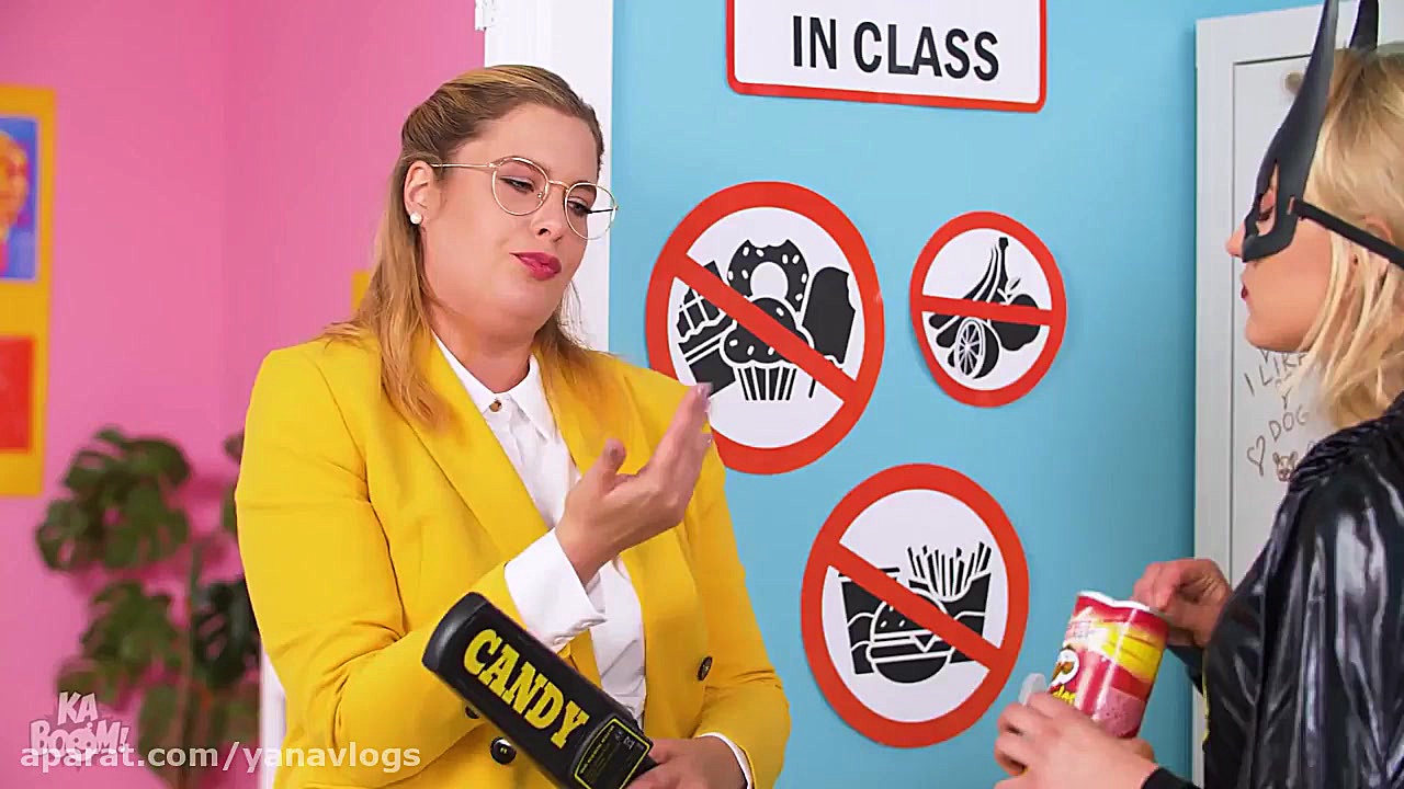 چالش ابرقهرمان و خوراکی های یو...