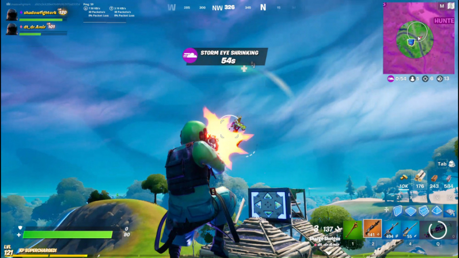 گیم پلی فورتنایت