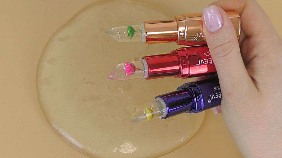 اسلایم شفاف ^ اکلیل ^ رژ