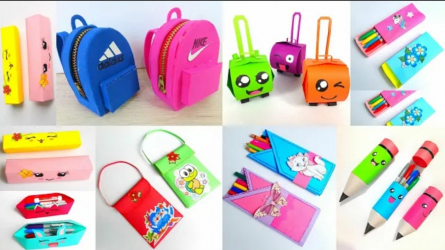 ۸ ایده آسان کاردستی برای مدرسه