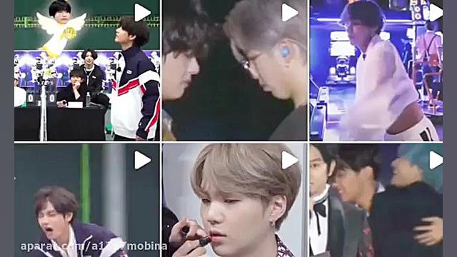 وقتی تهیونگ آسیب میبینه و شوگا...