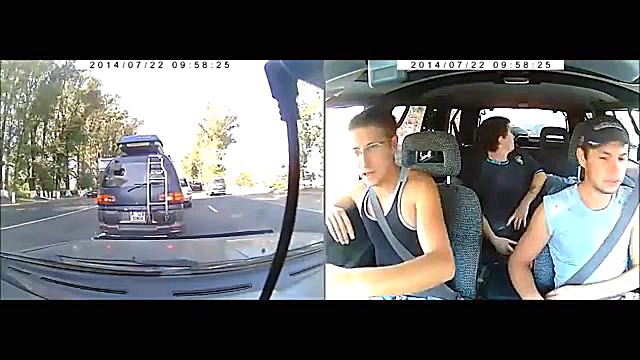 فیلم از تصادفات خودروها