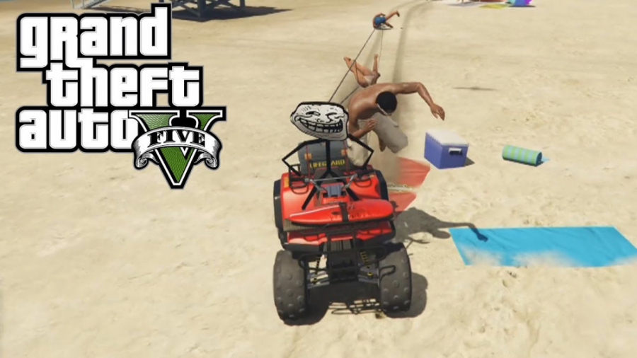 ترول در بازی جی تی ای GTA 5