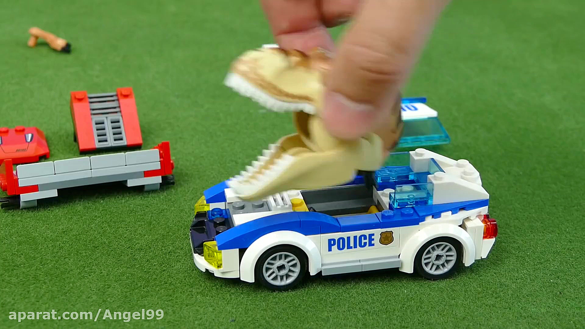 ماشین بازی ق 89  لگو بولدوزر...