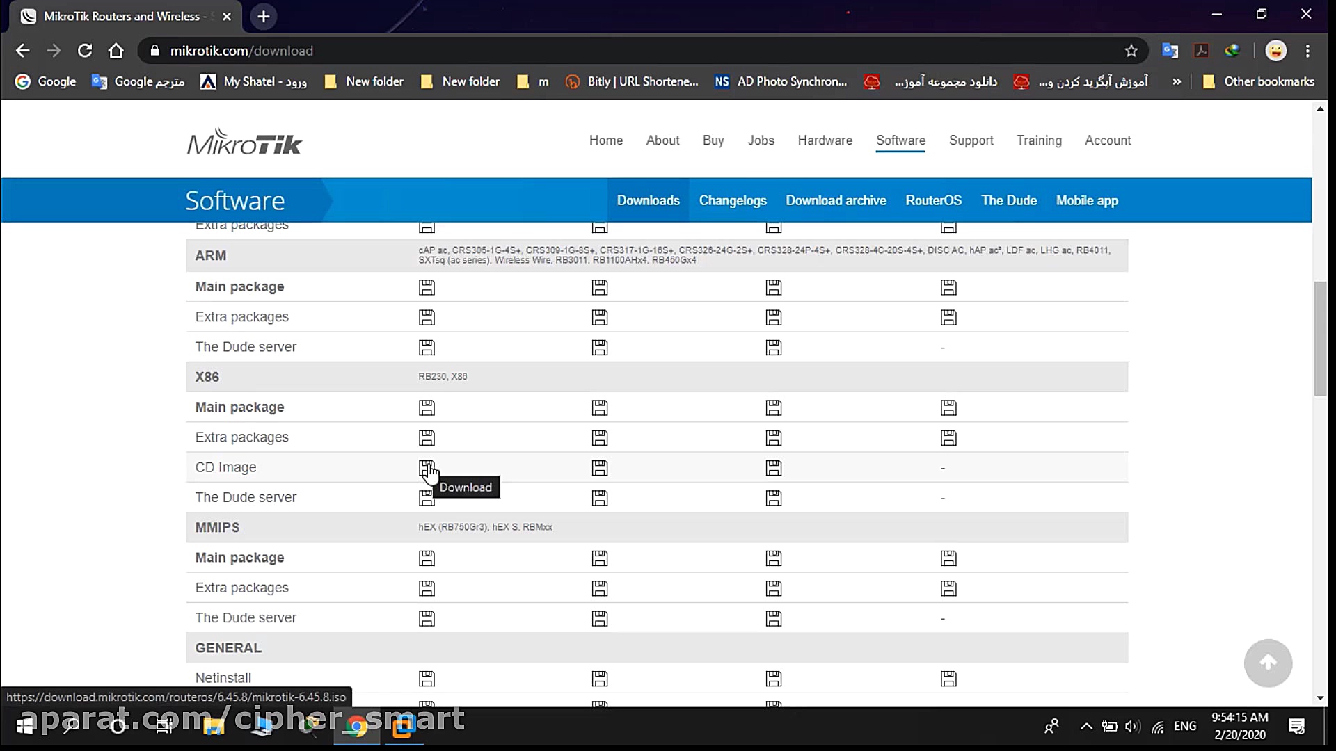 نصب و راه اندازی میکروتیک روی...