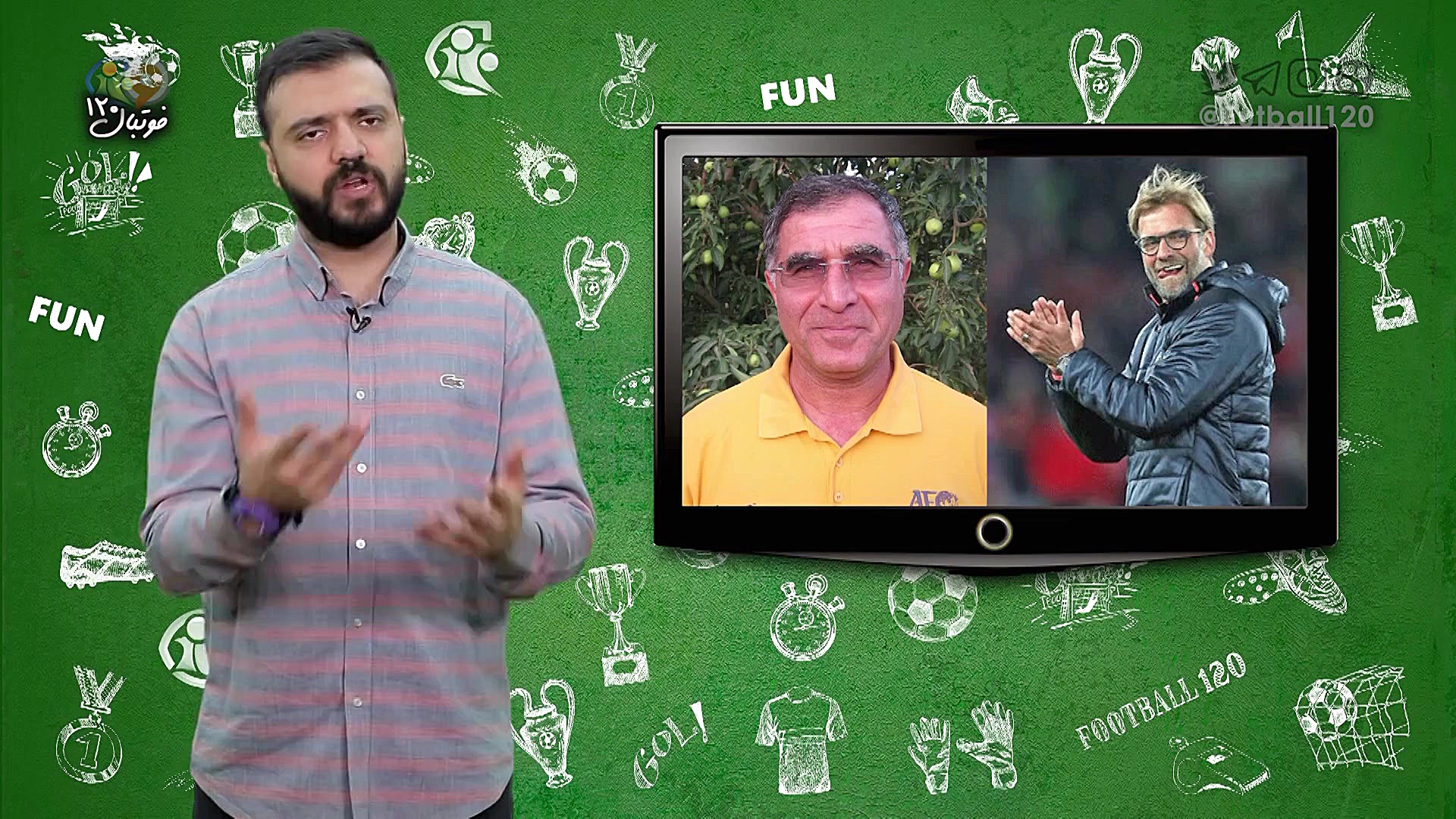 فوتبال ۱۲۰ | فان با ابوطالب حس...