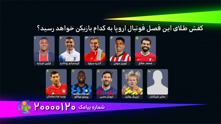 فوتبال ۱۲۰ | نظرسنجی‌ | برنده...