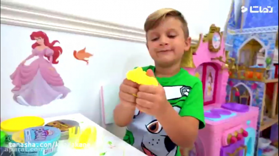 دیانا و روما :: بازی با اسکویش...