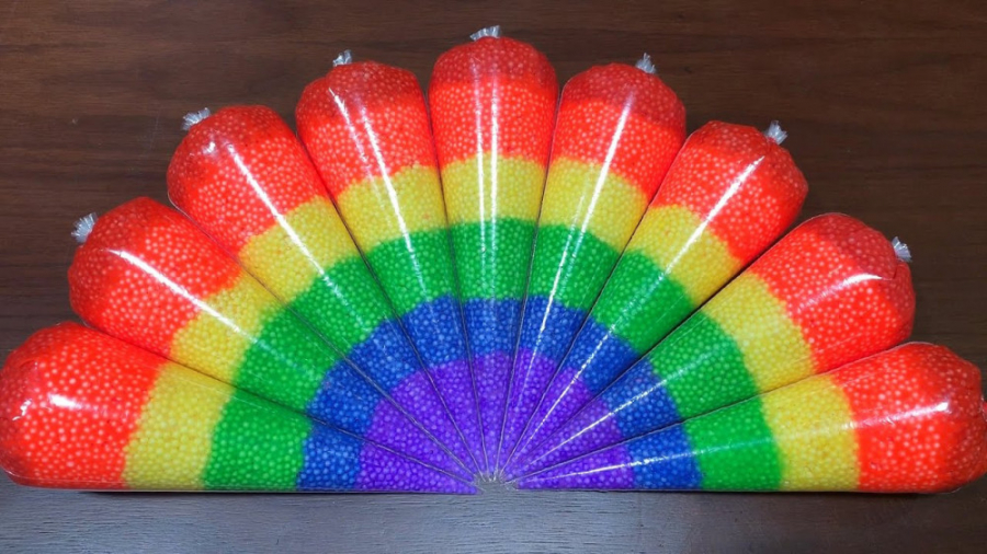 اسلایم کرانچی  رنگین کمانی