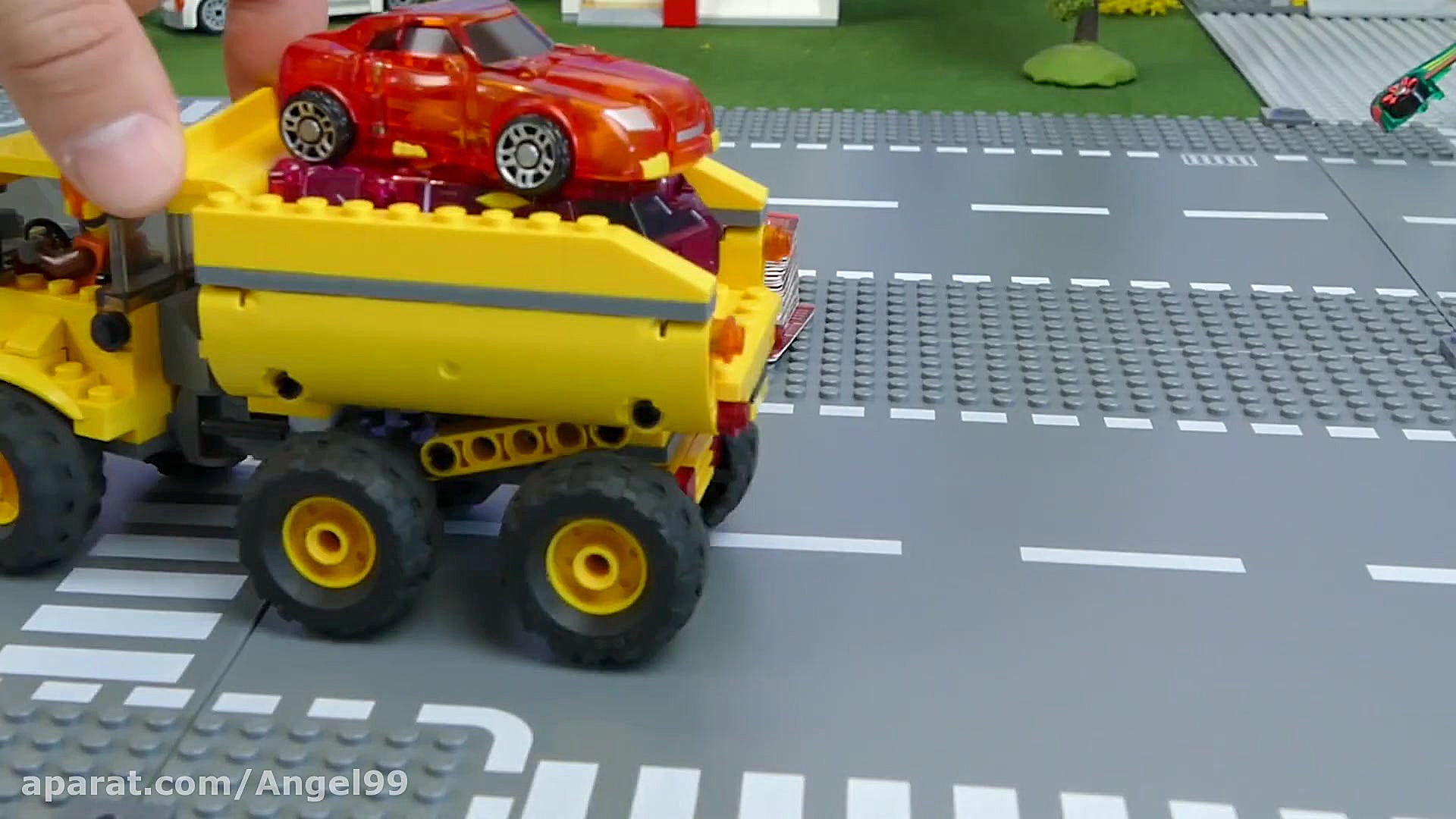 ماشین بازی قسمت 98  لگو اتومبی...