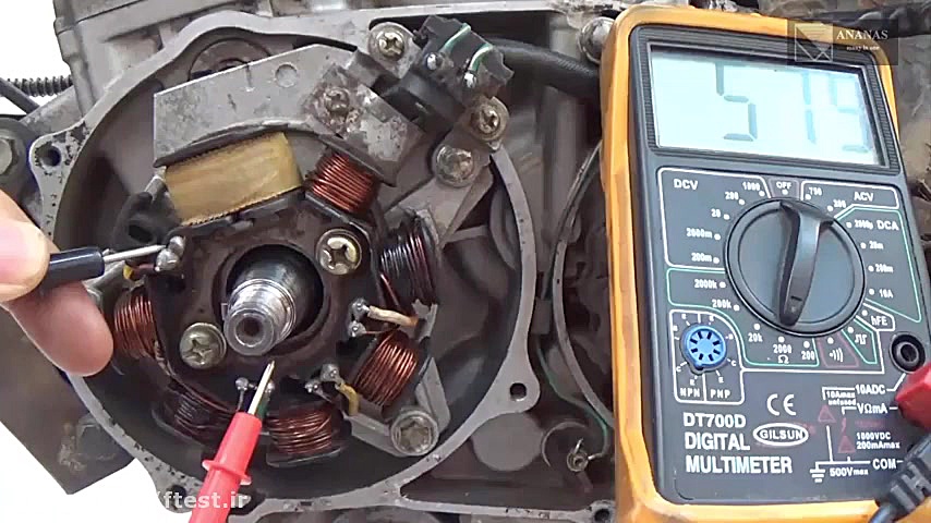 سیم کشی موتور سیکلت ۴