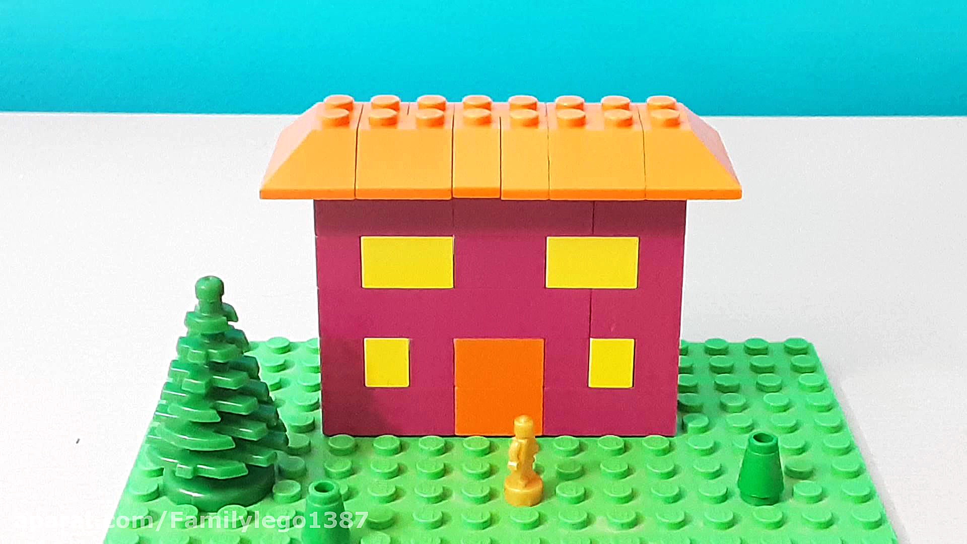 اموزش ساخت خانه ی لگویی کوچک و...