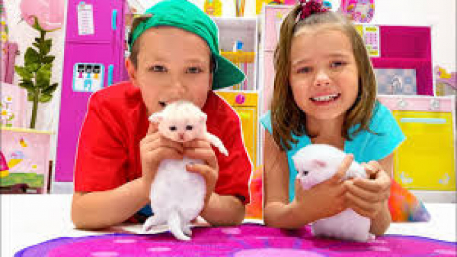 مکس و کتی توله های جدید پیدا ک...