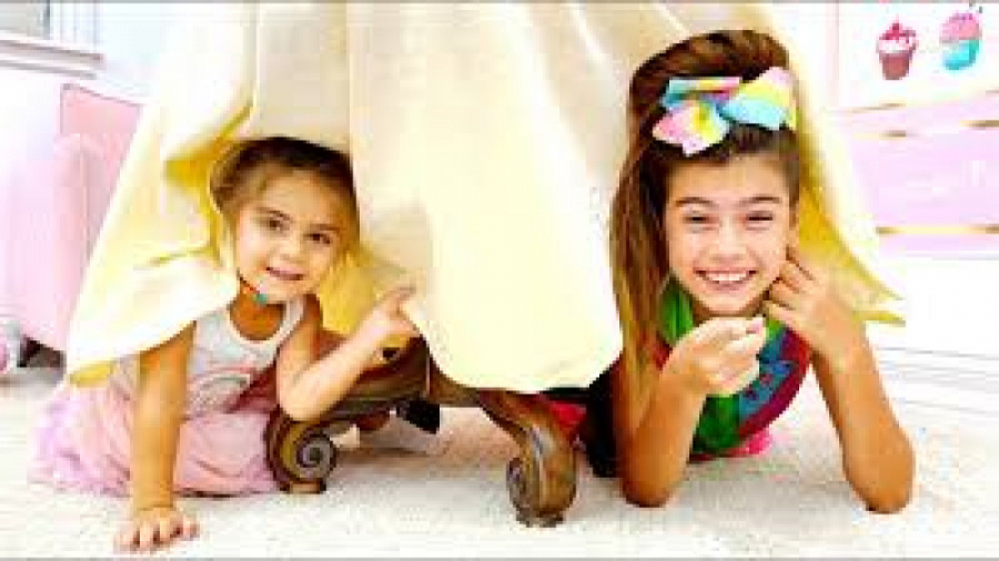 ناستیا و میا قایم باشک بازی می...