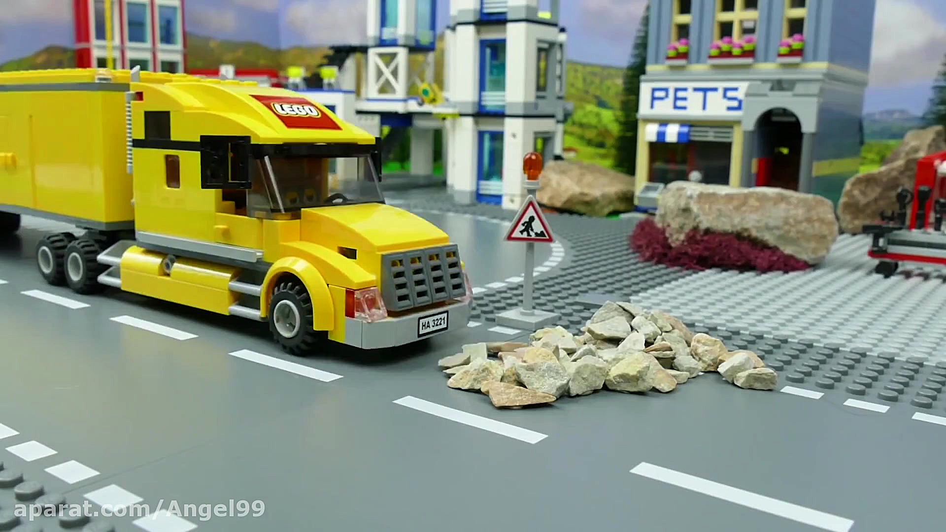 ماشین بازی قسمت 101  لگو ماشین...