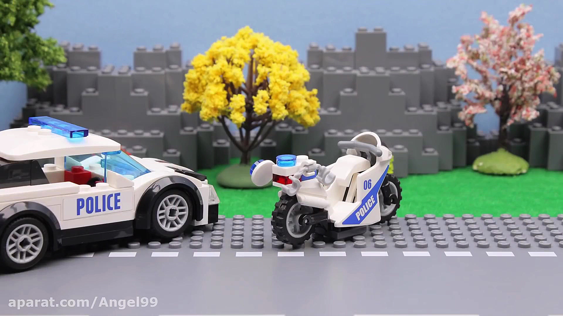 ماشین بازی قسمت 106  لگو پلیس...