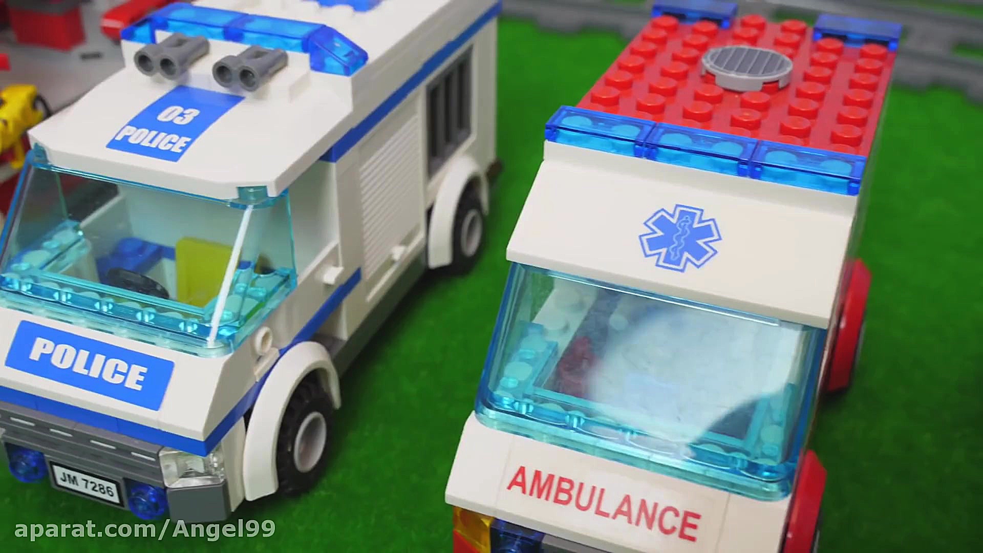 ماشین بازی قسمت 107  لگو ماشین...