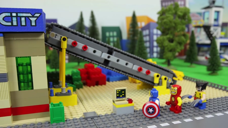 ماشین بازی قسمت 110  لگو ماشین...