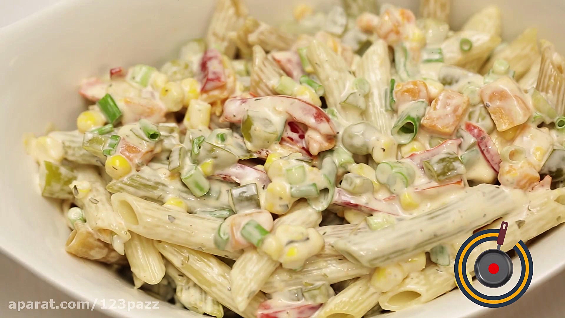 آموزش آشپزی: سالاد ماکارونی با...