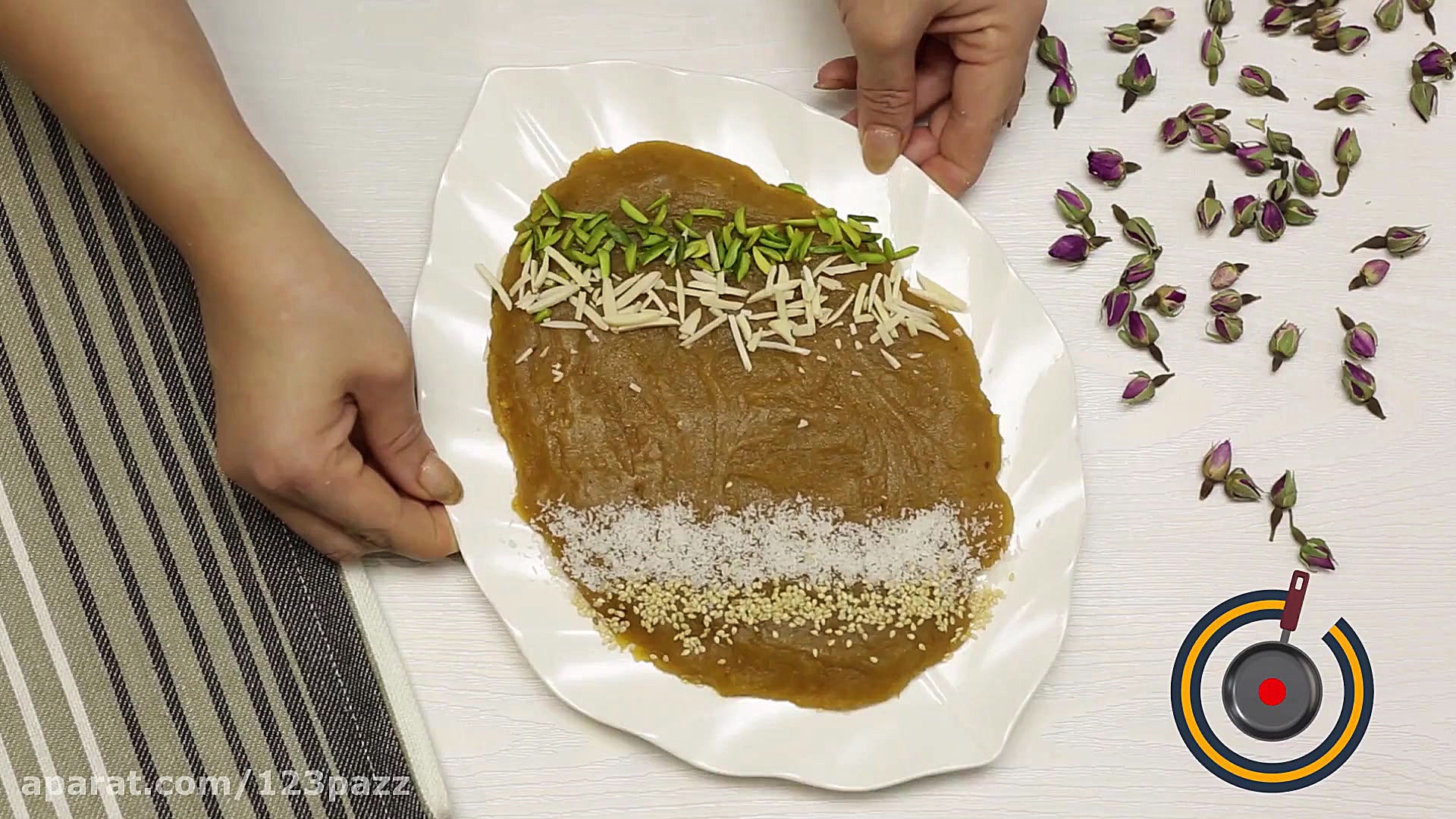 آموزش آشپزی: حلوای عربی