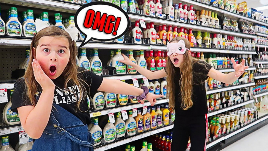 مدی و سیلا  چالش خرید با چشم ب...