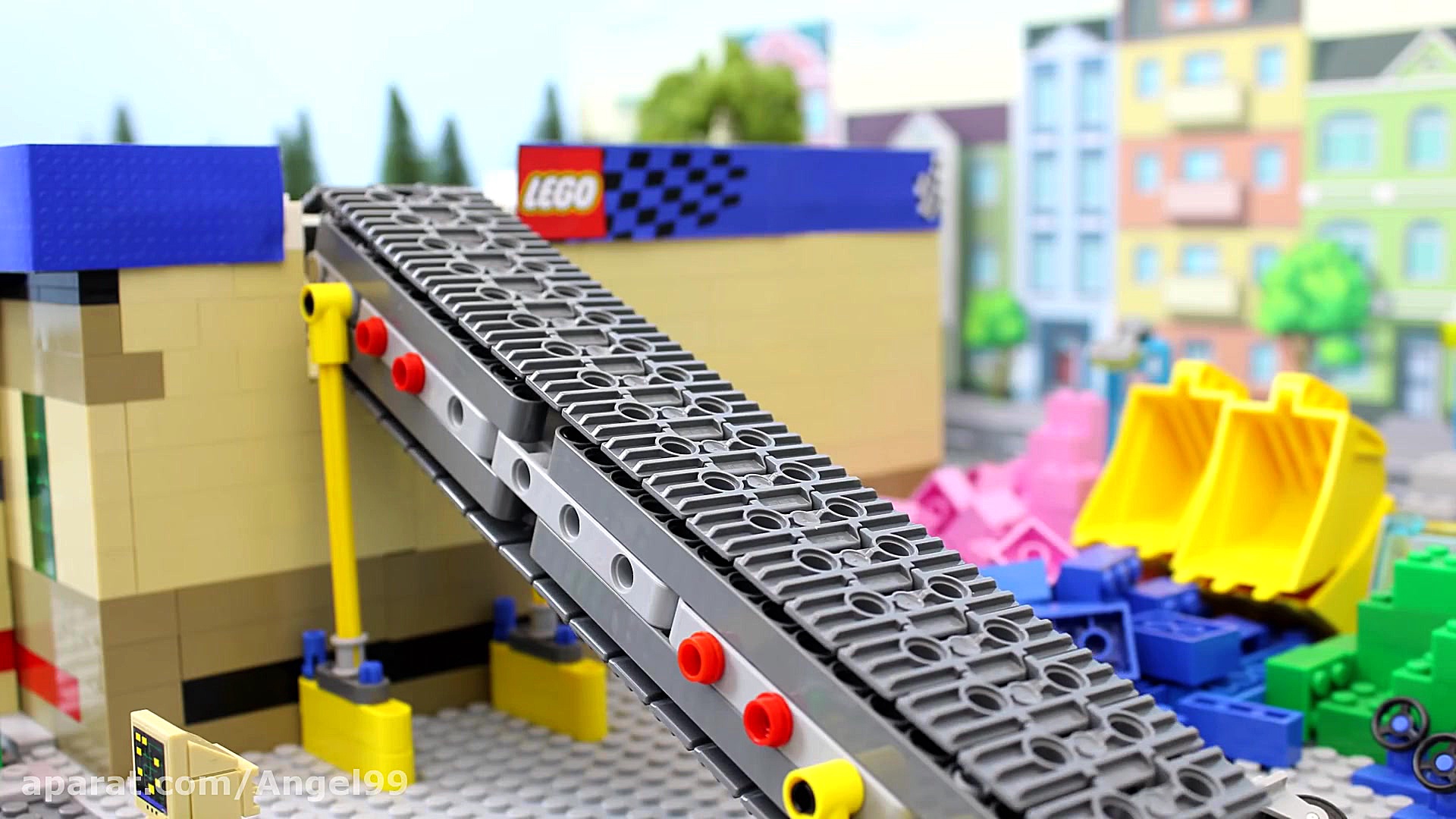 ماشین بازی قسمت 112  لگو ماشین...